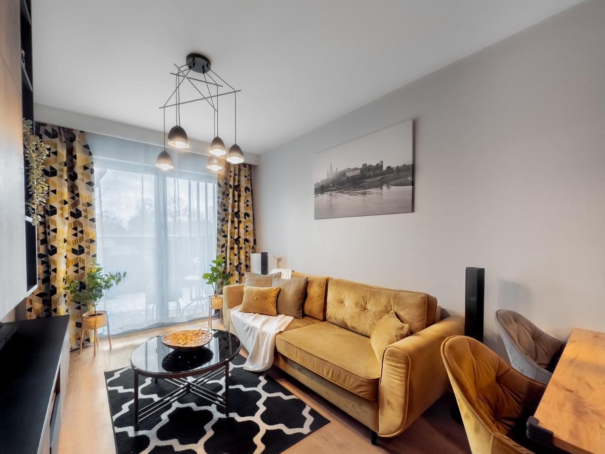 Apartament Z Duzym Tarasem W Centrum Krakowa Esterno foto