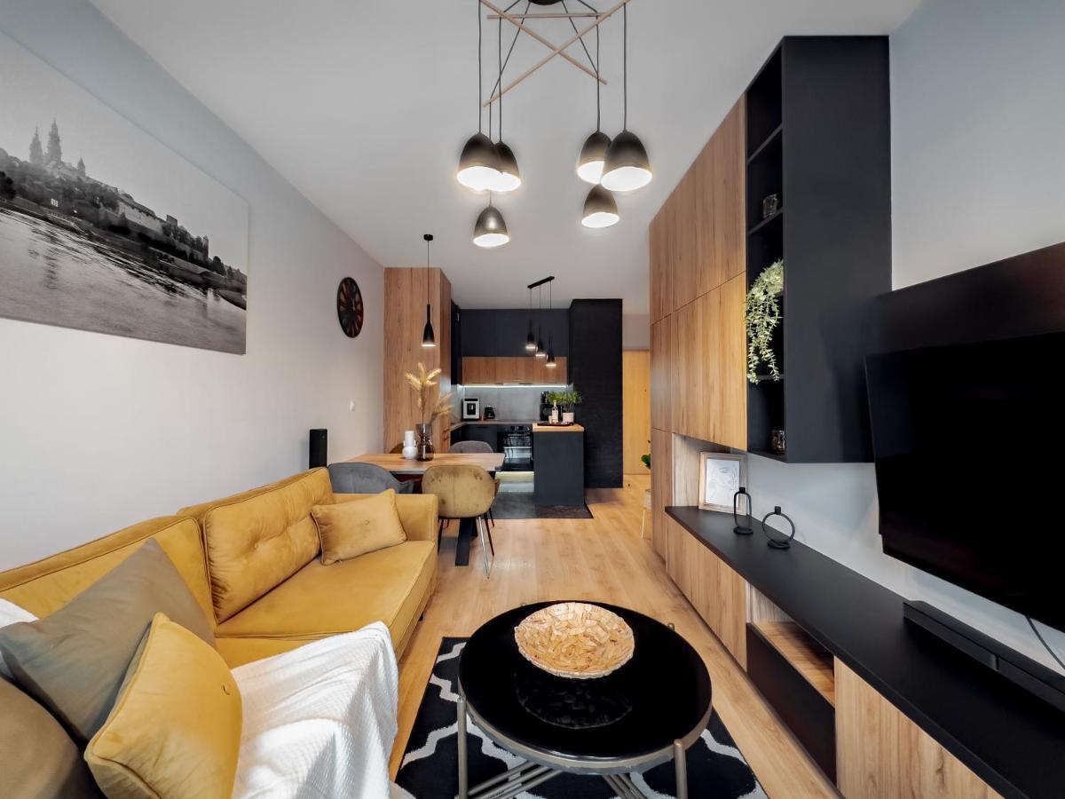 Apartament Z Duzym Tarasem W Centrum Krakowa Esterno foto