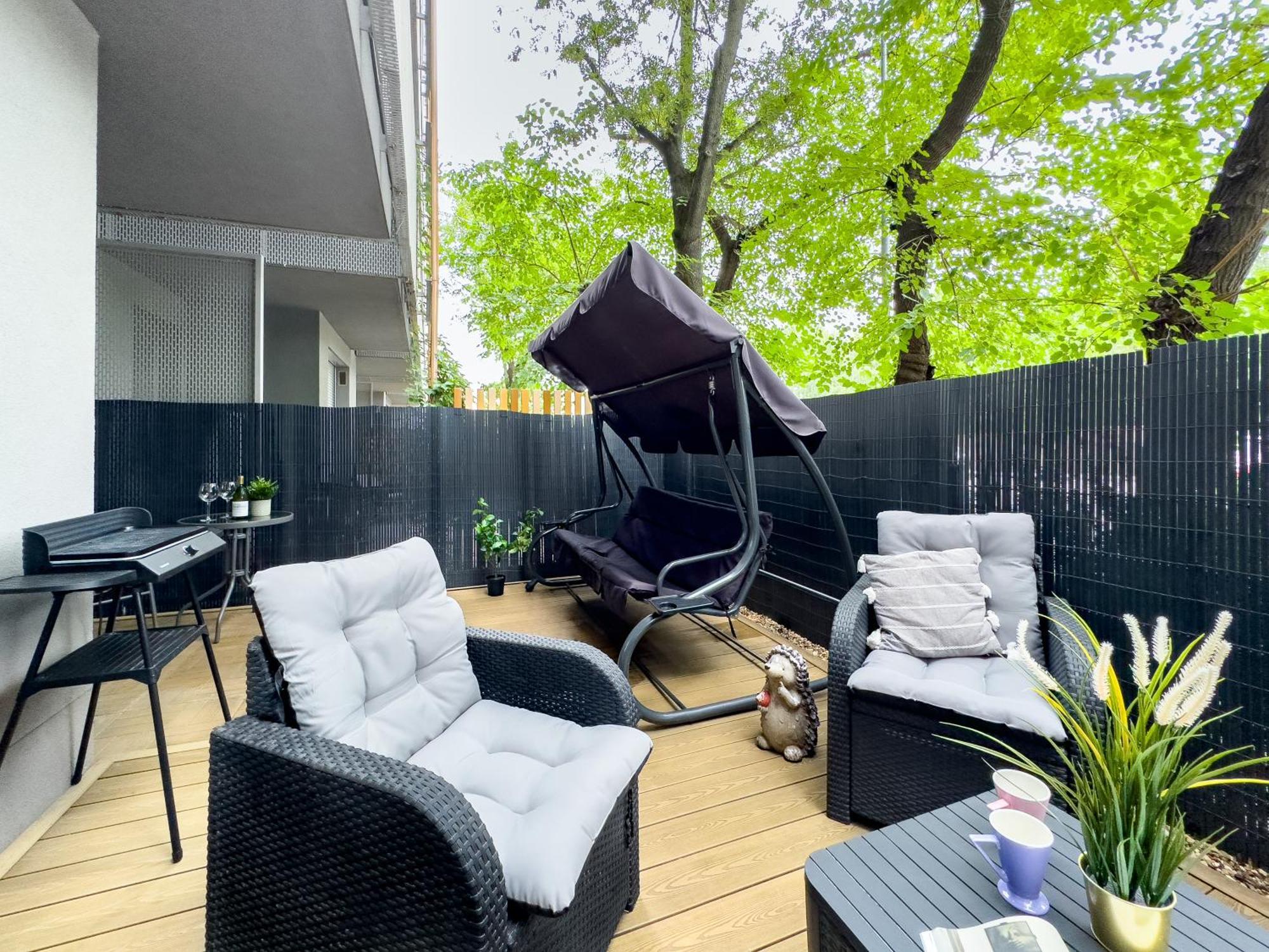 Apartament Z Duzym Tarasem W Centrum Krakowa Esterno foto